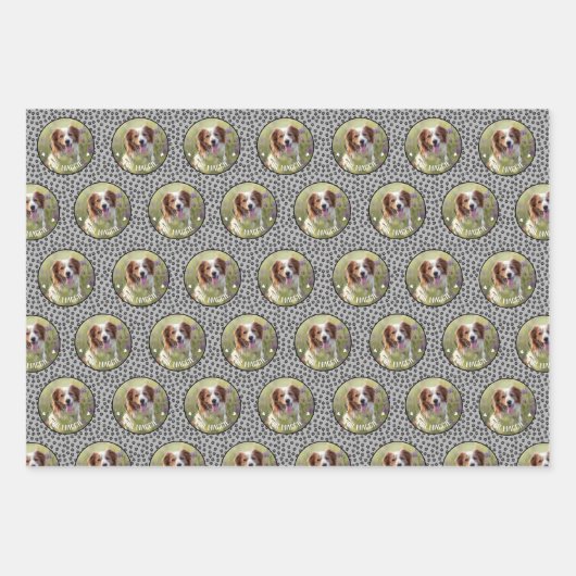 Personalisiertes Foto Geschenkpapier Set (Vorderseite 3)