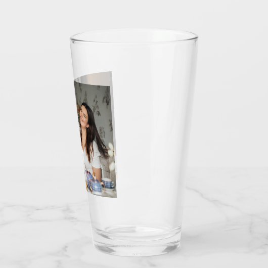 Personalisiertes Foto Glas (Links)