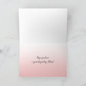 Personalisiertes Foto glücklicher Muttertag Karte (Innenseite)