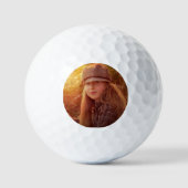 PERSONALISIERTES FOTO GOLF BALL (Vorderseite)
