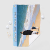 Personalisiertes Foto Golf Handtuch und individuel (Insitu)