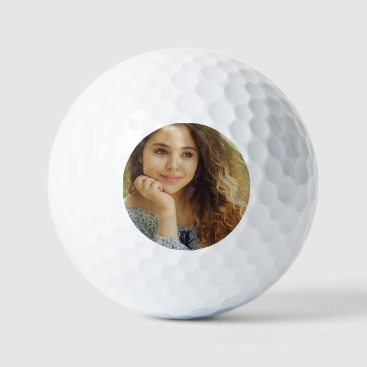 Personalisiertes Foto Golfball (Vorderseite)