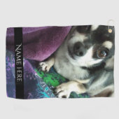 Personalisiertes Foto Golfhandtuch (Horizontal)