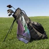 Personalisiertes Foto Golfhandtuch (Gras)