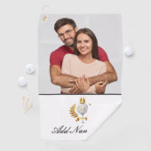 Personalisiertes Foto Golfhandtuch (Insitu)