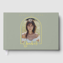 Personalisiertes Foto Grad Party Gästebuch