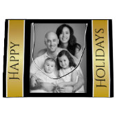 Personalisiertes Foto Große Geschenktüte (Vorderseite)