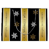 Personalisiertes Foto Große Geschenktüte (Rückseite)