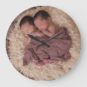 Personalisiertes Foto Große Wanduhr