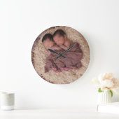 Personalisiertes Foto Große Wanduhr (Zuhause)