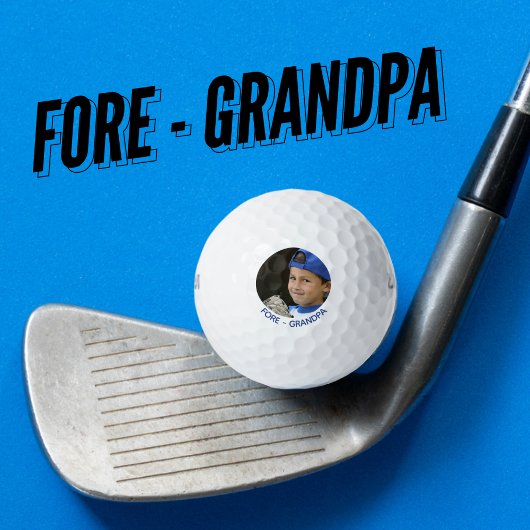Personalisiertes Foto - Großformat für benutzerdef Golfball