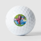 Personalisiertes Foto Haustiere oder Familienmitgl Golfball (Vorderseite)
