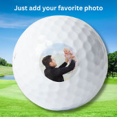 Personalisiertes Foto Haustiere oder Familienmitgl Golfball