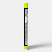 personalisiertes Foto hellneonig Zitrone Case-Mate iPhone Hülle (Rückseite / Rechts)