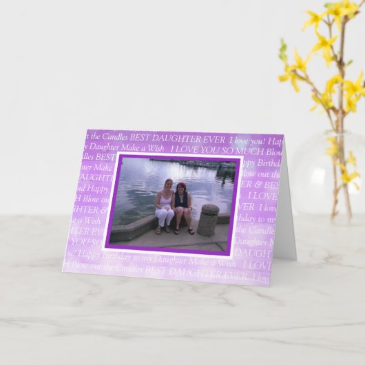 Personalisiertes Foto Herzlichen Glückwunsch zum G Karte (Gelbe Blume)