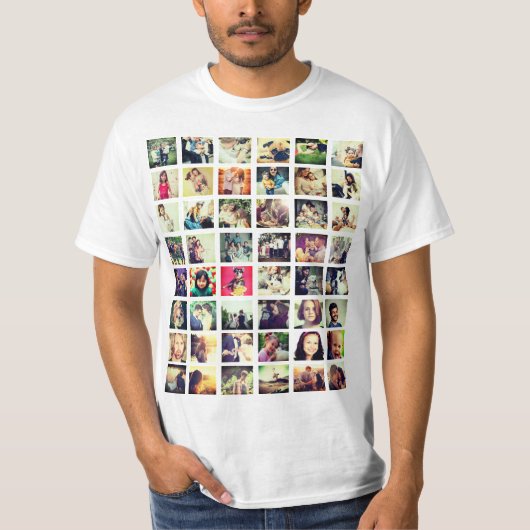 Personalisiertes Foto hier T-Shirt (Vorderseite)