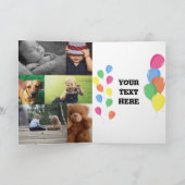 Personalisiertes Foto Hochladen 1. Geburtstag Karte (Innenseite)