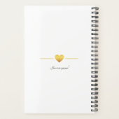 Personalisiertes Foto Hochzeit Planer (Rückseite)