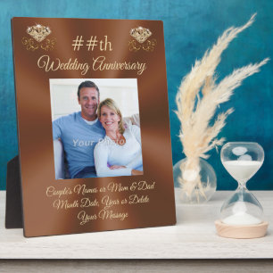 Personalisiertes Foto, Hochzeitsplatz Fotoplatte