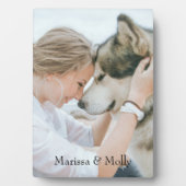 Personalisiertes Foto Holzkeepake Fotoplatte (Vorderseite)