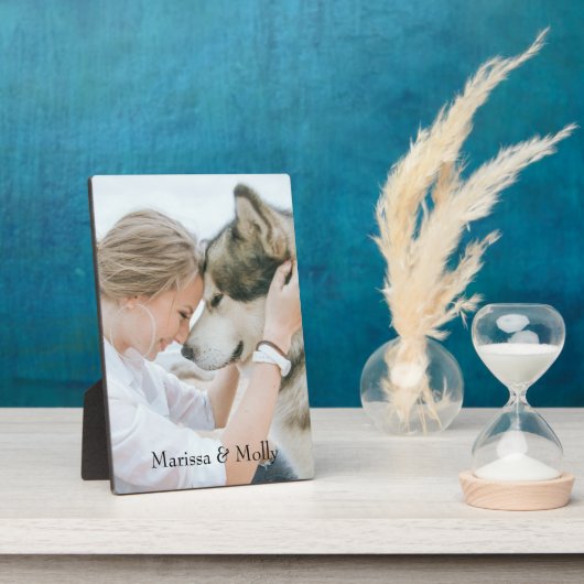Personalisiertes Foto Holzkeepake Fotoplatte (Seite)