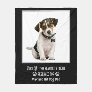 Personalisiertes Foto-Hund  Fleecedecke