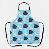 Personalisiertes Foto Hund Lover Instagramm Schürze (Vorderseite)