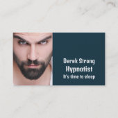 Personalisiertes Foto, Hypnotist Visitenkarte (Vorderseite)
