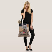 Personalisiertes FOTO I Liebe My GrandDog Geschenk Tasche (Am Model)