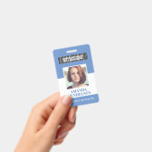Personalisiertes Foto-ID-Abzeichen Ausweis (Handheld)