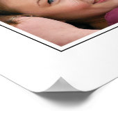 Personalisiertes Foto im klassischen Stil - Horizo Poster (Ecke)