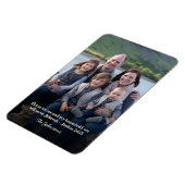 Personalisiertes Foto Joshua 24:15 Magnet (Linke Seite)