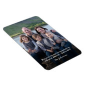 Personalisiertes Foto Joshua 24:15 Magnet (Rechte Seite)