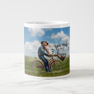 Personalisiertes Foto Jumbo-Tasse