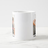 Personalisiertes Foto Kaffeepause - Das perfekte G Jumbo-Tasse (Vorderseite)
