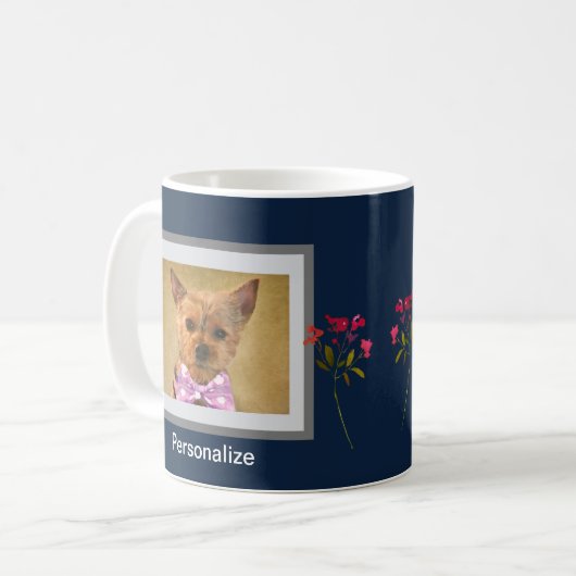 Personalisiertes Foto Kaffeetasse (Vorderseite Links)