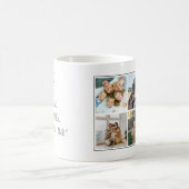 Personalisiertes Foto Kaffeetext Tasse (Mittel)