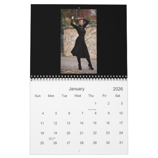 Personalisiertes Foto Kalender (Jan 2026)
