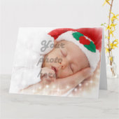 Personalisiertes Foto Karte (Gelbe Blume)