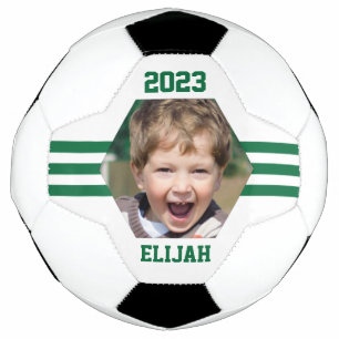 Personalisiertes Foto Keepake Jäger Grüne Streif Fußball