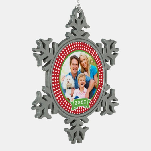 Personalisiertes Foto Keepake Ornament (Links)