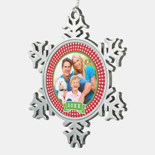 Personalisiertes Foto Keepake Ornament (Rechts)