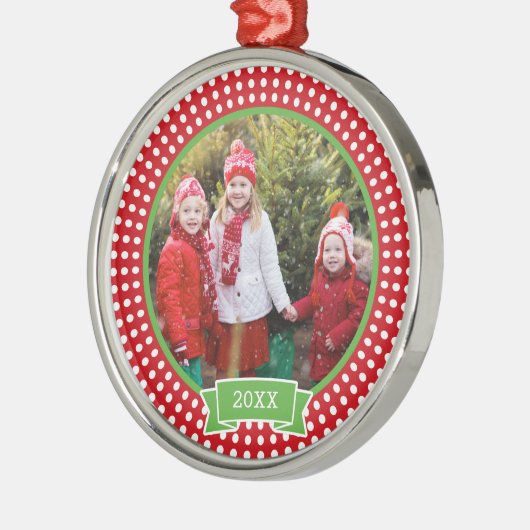 Personalisiertes Foto Keepake Ornament (Links)