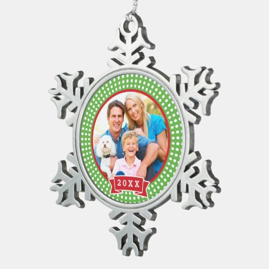 Personalisiertes Foto Keepake Ornament (Rechts)