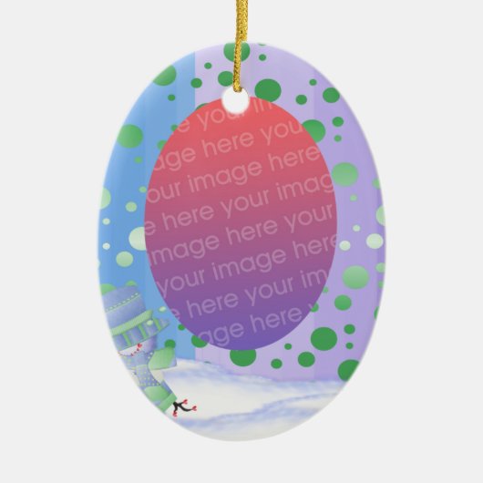 Personalisiertes Foto Keepake Ornament (Vorne)