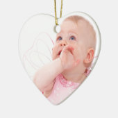 Personalisiertes Foto Keramikornament (Links)