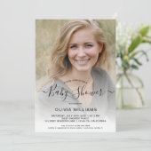 Personalisiertes Foto Kinderdusche Einladung (Stehend Vorderseite)