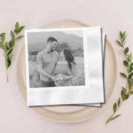 Personalisiertes Foto Kinderdusche Napkins Serviette