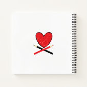 Personalisiertes Foto-KinderspiralNotebook Notizblock (Rückseite)