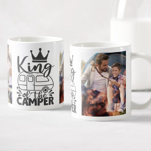Personalisiertes Foto-King-Camping-Angebot Kaffeetasse